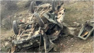 «Վիլիս»-ը Կաղնուտ բնակավայրում մոտ 100 մետր մի քանի պտույտ շրջվելով գլխիվայր հայտնվել է ձորում. կա զոհ