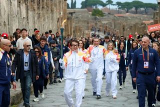 Ջեկի Չանը կրկին մասնակցել է Օլիմպիական խաղերի փոխանցումավազքին