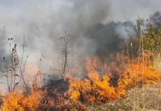 Oկnւպացված Արցախում հրդեհ է բռնկվել