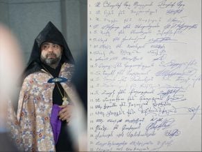 Հավատարիմ ենք Մայր Աթոռ Սուրբ Էջմիածնին և նրա Գահակալին՝ Ն․Ս․Օ․Տ․Տ. Գարեգին Բ Ամենայն Հայոց Կաթողիկոսին. Արագածոտնի թեմի հոգևորականների հայտարարությունը