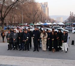 ՀՀԿ երիտասարդները հարգանքի տուրք մատուցեցին և ծաղիկներ խոնարհեցին Գարեգին Նժդեհի արձանի մոտ