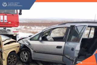 Բախվել են ավտոմեքենաներ․ կա 4 տուժած