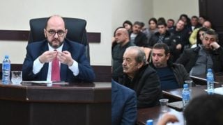 Արցախցիներն Արայիկ Հարությունյանի հետ հանդիպման են գնացել