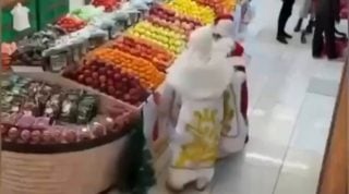 Բաքվի սուպերմարկետում «Ձմեռ պապեր» են կռվել