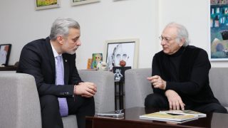 ՀՀ ԿԳՄՍ փոխնախարարն ու կինոռեժիսոր, պրոդյուսեր Սերժ Ավետիքյանը քննարկել են մշակութային մի շարք նախագծեր