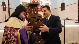 Իրաքի մայրաքաղաք Բաղդադի Առաջնորդանիստ Սուրբ Գրիգոր Լուսավորիչ Մայր եկեղեցու վերաբացման արարողությանը ներկա է եղել Իրաքի վարչապետը