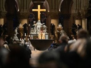 Գերմանիայում Սուրբ Ծննդյան պատարագի ժամանակ դիմակավոր տղամարդը տաճարում վայրի պարեր է սարքել