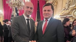 Դեսպան Խաչատրյանը հանդիպել է Ֆրանսիայի Եվրոպայի և արտաքին գործերի նախարար Ժան-Նոել Բարոյի հետ