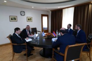 Գևորգ Պապոյանը և դեսպան Լիոնը քննարկել են Հայաստանի և Իսրայելի միջև տնտեսական համագործակցության հեռանկարները
