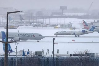 ԱՄՆ-ում ավելի քան 8 հազար չվերթ է հետաձգվել կամ չեղարկվել վատ եղանակի պատճառով