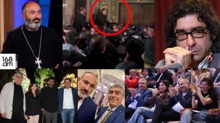 Հետաքրքիր է, ի՞նչ գործ ունի մշակութային հաստատության ղեկավարը Մայր Աթոռի մուտքի խոյակի վրա՝ գրոհելու ցուցում տալիս. Գառնիկ Դանիելյան