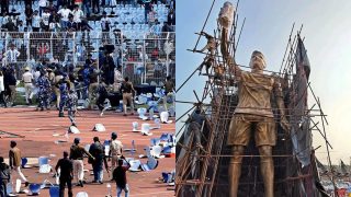 Հնդկաստանում երկրպագուները շշեր ու աթոռներ են նետել մարզադաշտ. Մեսսին շտապ հեռացել է