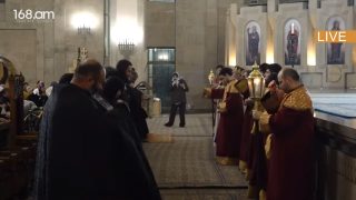 «Երկար կյանք տուր Հայրապետին, երկար օրեր՝ Հայոց հոր»՝ Սուրբ Գրիգոր Լուսավորիչ եկեղեցում