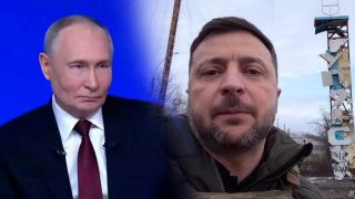 Ինչո՞ւ կանգնել մուտքի մոտ, ներս մտեք. Պուտինը ծաղրել է Զելենսկու Կուպյանսկ կատարած  այցը