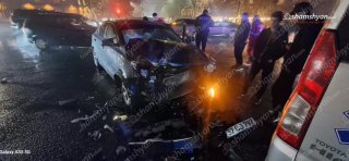 Երևանում բախվել են «Kia Forte»-ն և «Opel Combo»-ն․ կա տուժած