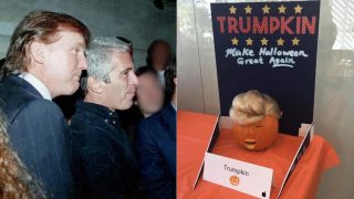 Մերկ Էփշթեյնը և Թրամփը՝ դդմի գլխով. դդեմոկրատները զվարճանում են