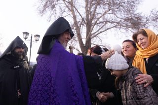 Սուրբ Ծննդյան Ճրագալույցի Պատարագը Միածնաէջ Մայր Տաճարում