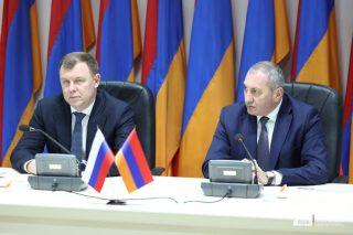 Արամ Ղազարյանն ընդունել է Վյաչեսլավ Բուտկոյի գլխավորած պատվիրակությանը. ՆԳՆ