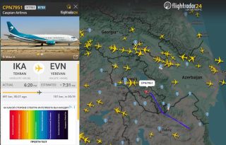 Երևանի հետ հաղորդակցությունը, կարծես, պահպանվում է, բայց մի քանի այլ երկրների ավիաընկերություններ չեղարկել էին դեպի Իրան թռիչքները