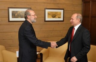 Կրեմլում հանդիպել են ՌԴ նախագահը և Իրանի Անվտանգության խորհրդի քարտուղար Ալի Լարիջանին