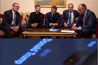 «Դոնա՛լդ, գիտեմ, որ այսօր շատ վաղ առավոտ է քեզ համար…». բացառիկ կադրեր, որոնք նկարահանվել են Կիևում 2025 թվականի մայիսին