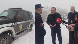 Ռազմական ոստիկանության մեքենան ի՞նչ գործ ունի եկեղեցու մոտ. Գառնիկ Դանիելյանը՝ ՌՈ աշխատակցին