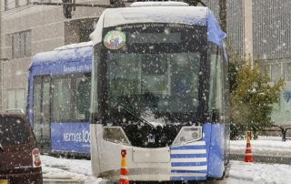 Ճապոնիայում ձյան տեղումների պատճառով դադարեցվել է գրեթե հազար գնացքի երթևեկություն