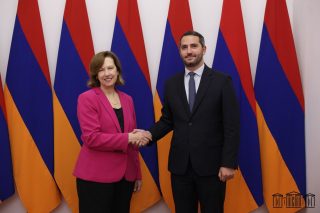 Ռուբեն Ռուբինյանն ու ԱՄՆ դեսպանը քննարկել են տարածաշրջանային զարգացումներին վերաբերող հարցեր