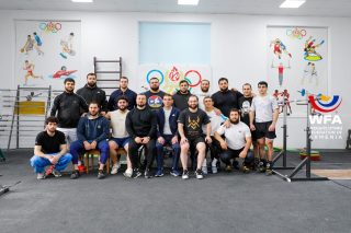 Ծանրամարտի տղամարդկանց ընտրանին ուսումնամարզական հավաք է անցկացնում Գյումրիում