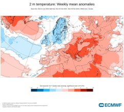 Մեր տարածաշրջանի համար օդի ջերմաստիճանը նորմայից բարձր կլինի