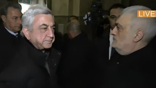 ՀՀ 3-րդ նախագահ Սերժ Սարգսյանն ու ՀՀԿ-ականները նույնպես ներկա են Վազգեն Սարգսյանի հոր հոգեհանգստյան արարողությանը
