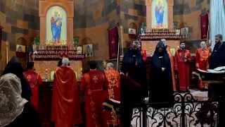 Սա հոգևոր պատերազմ է. Գնդերեցները ժամերգություն են մատուցել Քանաքեռի եկեղեցում