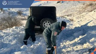 Փրկարարներն արգելափակումից դուրս են բերել 206 տրանսպորտային միջոց և 387 քաղաքացու ցուցաբերել համապատասխան օգնություն