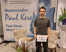 Հայկ Մարտիրոսյանը հաղթել է Remembering Paul Kere արագ շախմատի մրցաշարում