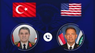 Թուրքիայի ԶՈւ գլխավոր շտաբի պետը ԱՄՆ կենտրոնական հրամանատարության հրամանատարի հետ քննարկել է տարածաշրջանային հարցեր