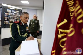 Հնդկաստանի զինված ուժերի պաշտպանության շտաբի պետը դասախոսություն է կարդացել ՀՀ ՊՆ պաշտպանական ազգային հետազոտական համալսարանում