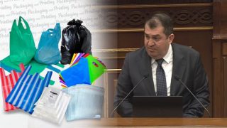 Կարգելվի պոլիէթիլենային տոպրակների, պլաստիկից սպասքի վաճառքը՝ կսահմանվի տուգանք. Փոխնախարար