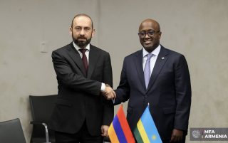 Միրզոյանը Ռուանդայի ԱԳ նախարարի հետ հանդիպանը անդրադարձ է կատարել նաև խաղաղության ամրապնդմանն ուղղված ջանքերին