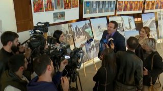 Քրիստոսի արձանի ստեղծման ճանապարհը շարունակաբար փաստագրվում է. բացվել է «Մենք մասնակից ենք պատմության կերտմանը» խորագրով ցուցահանդեսը