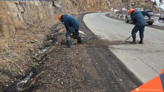 Երևան-Մեղրի ավտոճանապարհի` Ջերմուկ քաղաք տանող հատվածում տեղի է ունեցել քարաթափում