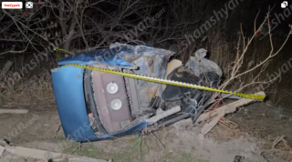 ՊՆ ծառայողը Արարատի մարզում «BMW»-ով բախվել է ծառերին, հողաթմբերին և մшհացել