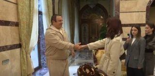 «Խոսքի ազատության» մրցանակի դափնեկիր Անի Գևորգյանը հանդիպել է Գագիկ Ծառուկյանի հետ