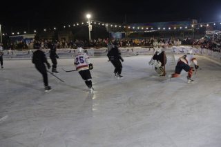 Գյումրիում կայացել է Հայաստանի և Չեխիայի հոկեյի հավաքականների ընկերական հանդիպումը