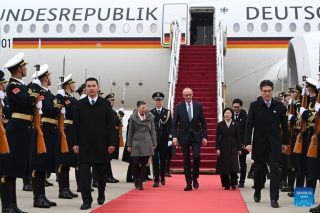 Գերմանիայի կանցլերը պաշտոնական այցով ժամանել է Չինաստան