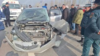Բшխվել են «Honda Fit»-ը և «ՈւԱԶ 452»-ը․ կա վիրшվոր