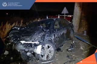 Երևան-Երասխ ճանապարհին բախվել են «Mercedes-Benz»-ը, «Mazda»-ն և «Zil»-ը․ կան տուժածներ