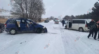 Սպիտակում բախվել են «Mercedes Vito»-ն ու «Opel»-ը. 6 վիրավnր կա