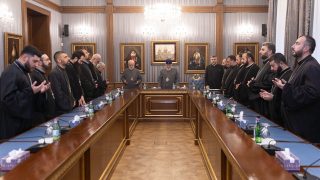 Ամենայն Հայոց Կաթողիկոսն ընդունել է ՀՀ ԶՈՒ հոգևոր սպասավորներին