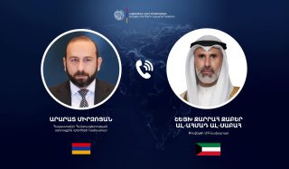 Հայաստանի Հանրապետության ԱԳ նախարարը հեռախոսազրույց է ունեցել Քուվեյթի ԱԳ նախարարի հետ