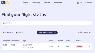 Մի քանի ժամ հետաձգումից հետո «FlyDubai»-ի կողմից իրականացված Դուբայ-Երևան թռիչքով ՀՀ է մեկնել ևս շուրջ 30 քաղաքացի